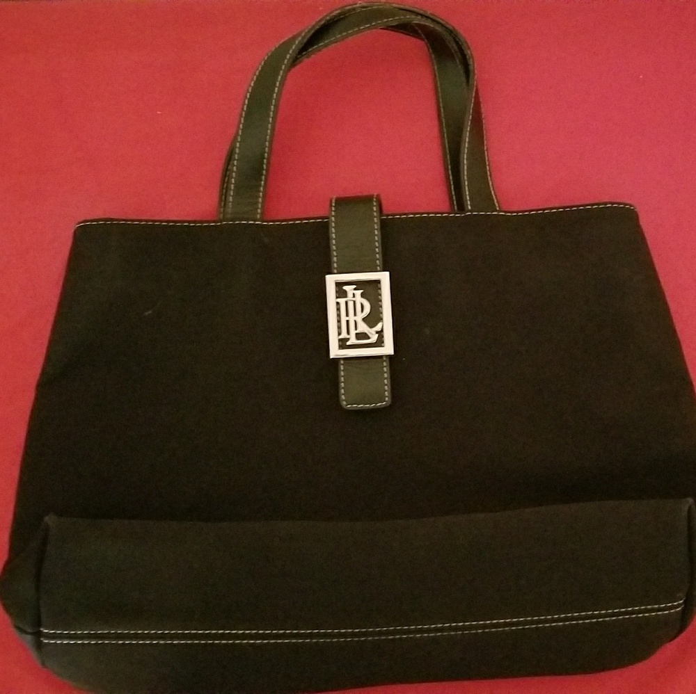 Ralph Lauren Black Bag. Like new